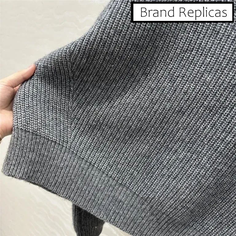 BC Crew-Neck Cashmere Sweater Grey